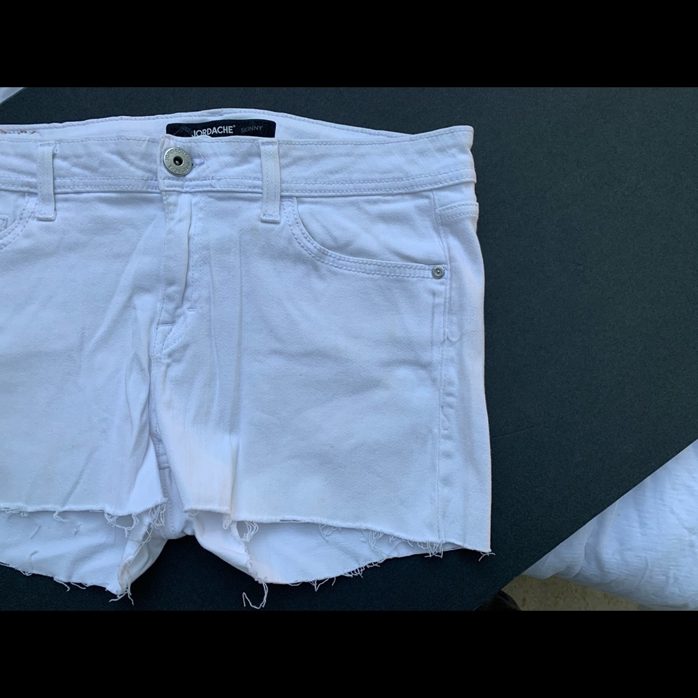 4th Of July White Jeans Shorts - Picture 3 of 7